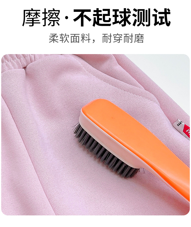 2025春季新款儿童休闲卫裤男女童宽松运动束脚裤子孩子棉a类童装详情7