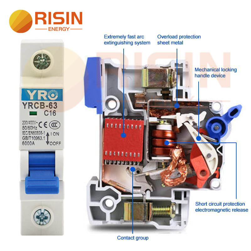 10A 16A 20A 25A 32A 40A 50A 63A 2P AC 400V微型断路器MCB pic 6