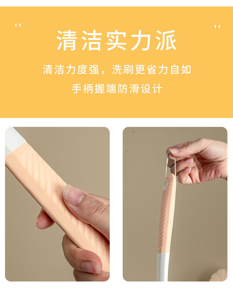 Long-handled bath towel, soft-bristled bath brush, back scrubbing and scrubbing wonder, multi-functional mud scrubbing, bath towel and bath brush in one pic 8