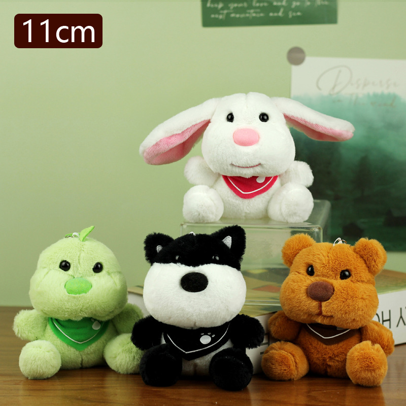 Creative Internet celebrity cute toy pendants, plush toys, cartoon dolls, bags, pendants, dolls, keychains pic 30