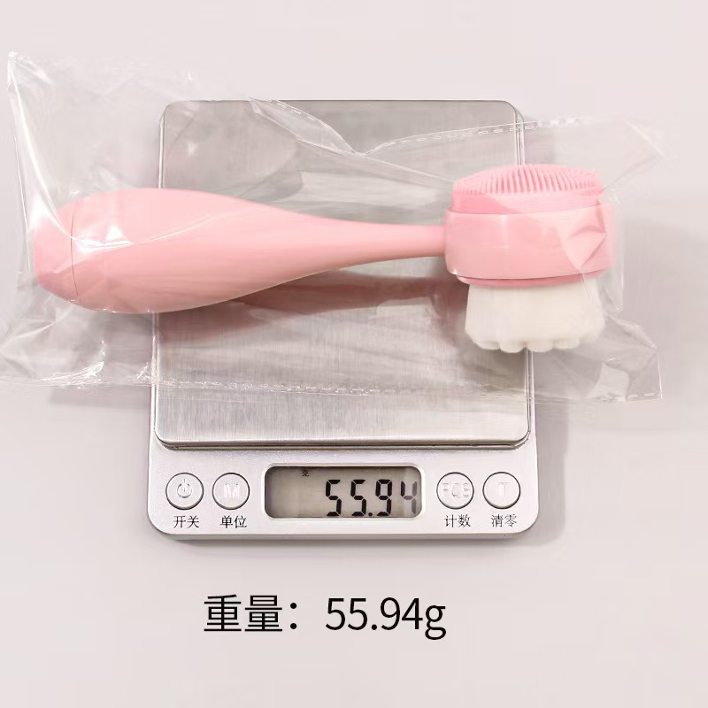 瑛秀美洗脸刷软毛硅胶洁面仪便携款手动洁面刷洗脸清洁毛孔可定制化妆工具厂家直销详情10