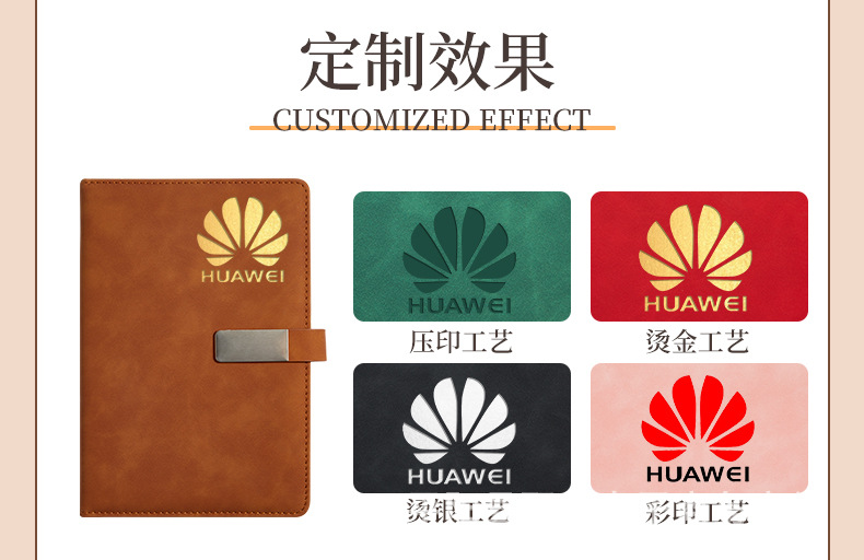 a5高颜值活动办公礼品笔记本礼盒商务套装日记本记事本可印-logo详情3