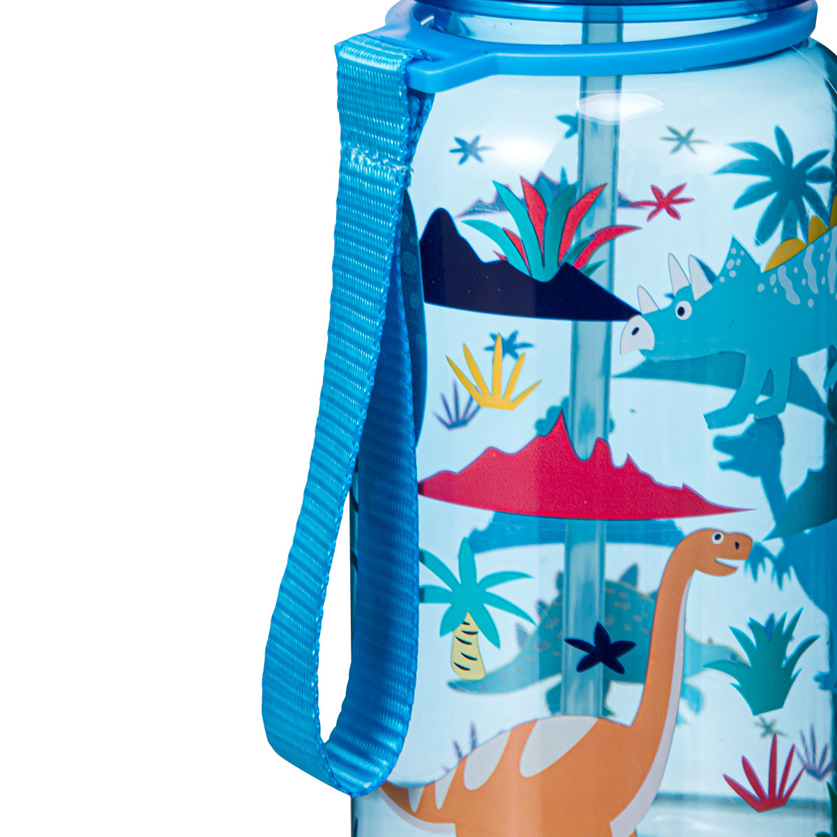 跨境爆款高颜值弹跳盖儿童吸管杯夏天可爱便携带手提卡通学生水杯详情13