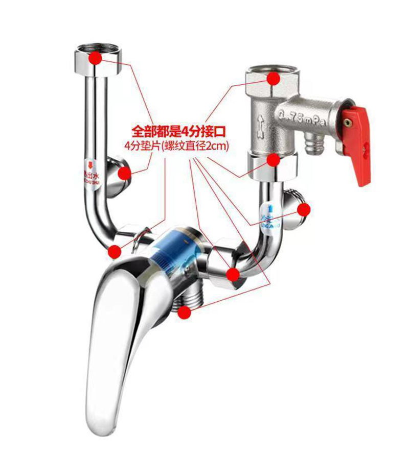 水龙头4/6分1寸透明硅胶垫片水暖皮垫淋浴管橡胶垫软管波纹管垫片详情24