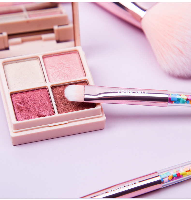 卓尔雅美妆化妆工具套装五支糖果粒眼影散粉刷初学者彩妆全套美容护肤详情11