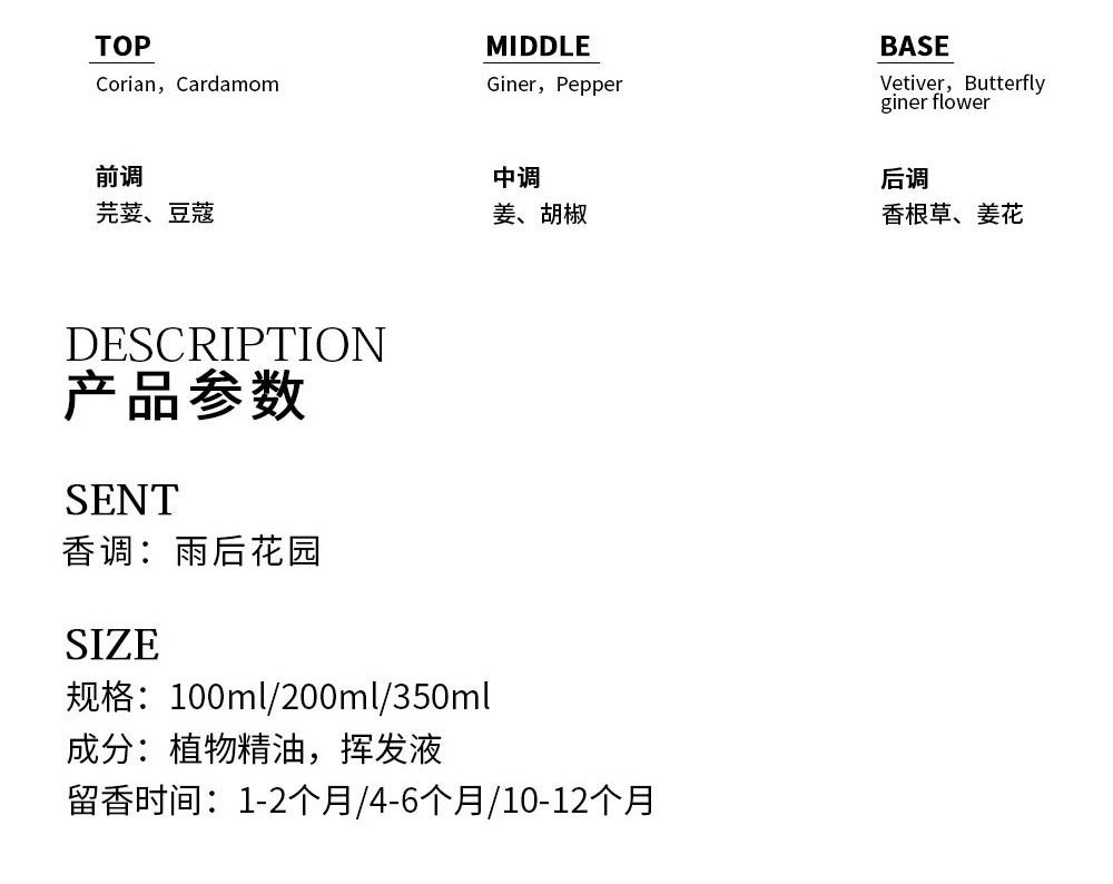 JULYWIND香薰礼盒轻奢无火香薰摆件生日礼物空气清洗剂家居摆件详情12