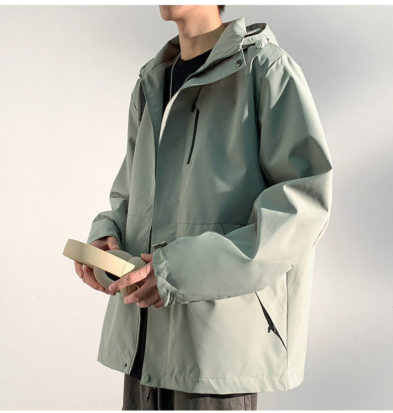 windproof waterproof casual detachable hooded outdoor suit pic 19