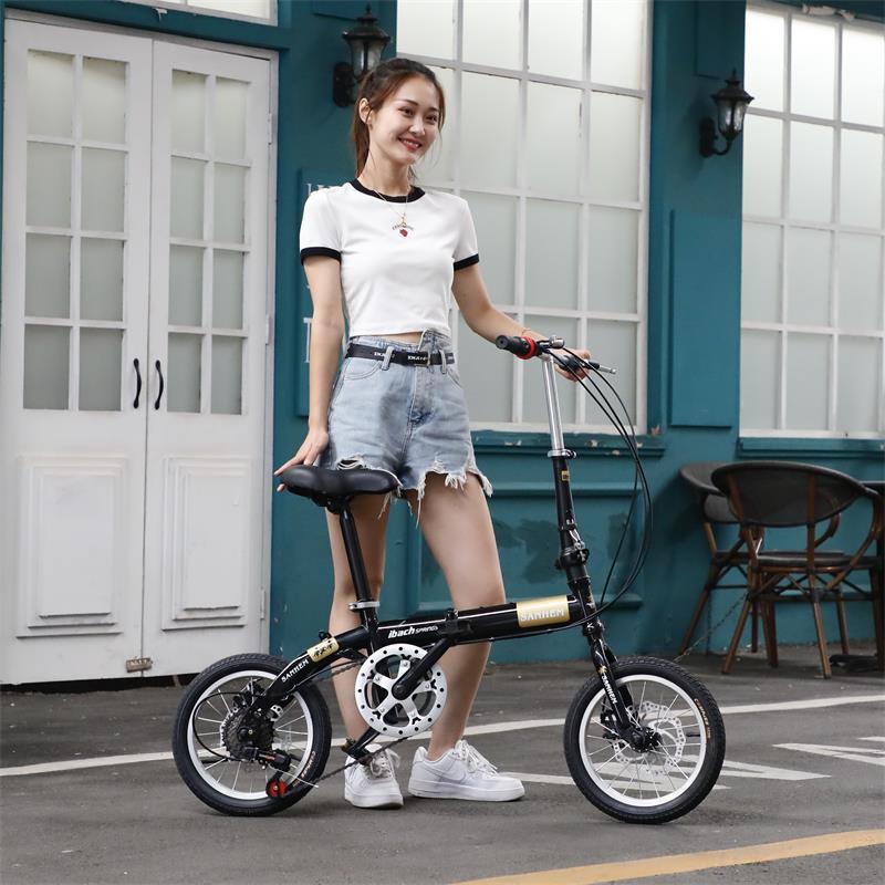 14-inch folding bicycle, ultra-light and portable adult bicycle, folding bike, urban leisure cycling bicycle pic 70