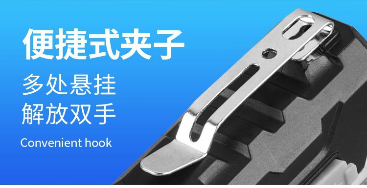 新款跨境强光头灯长续航户外运动高敏感感应头灯多功能便携工作灯详情17