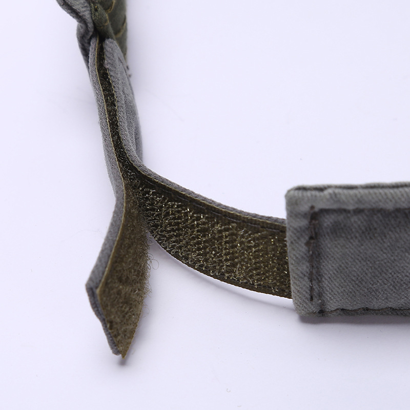 Cross-border in-stock personalized denim hollow top cap, casual solid color breathable buckle baseball cap, adjustable size pic 8