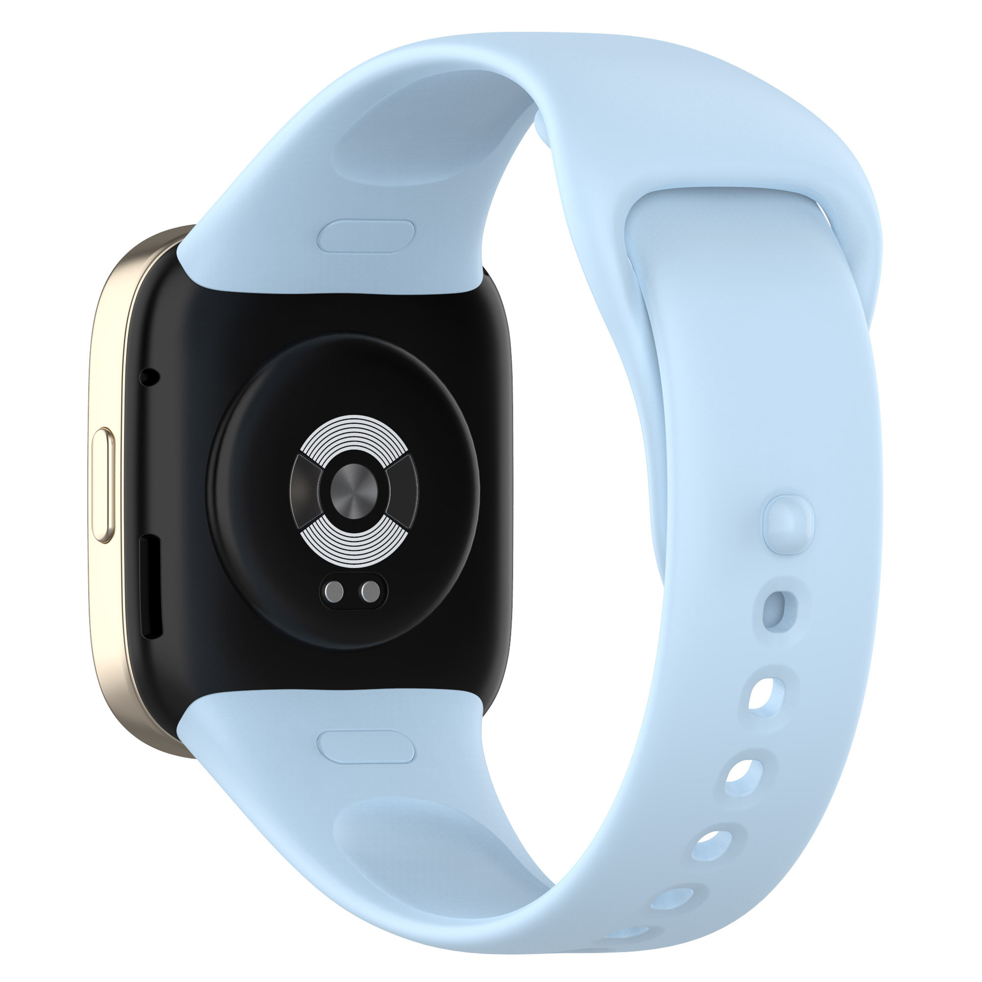 适用Redmi watch3硅胶表带红米手表3Lite国际版TPU反扣单色腕带详情14