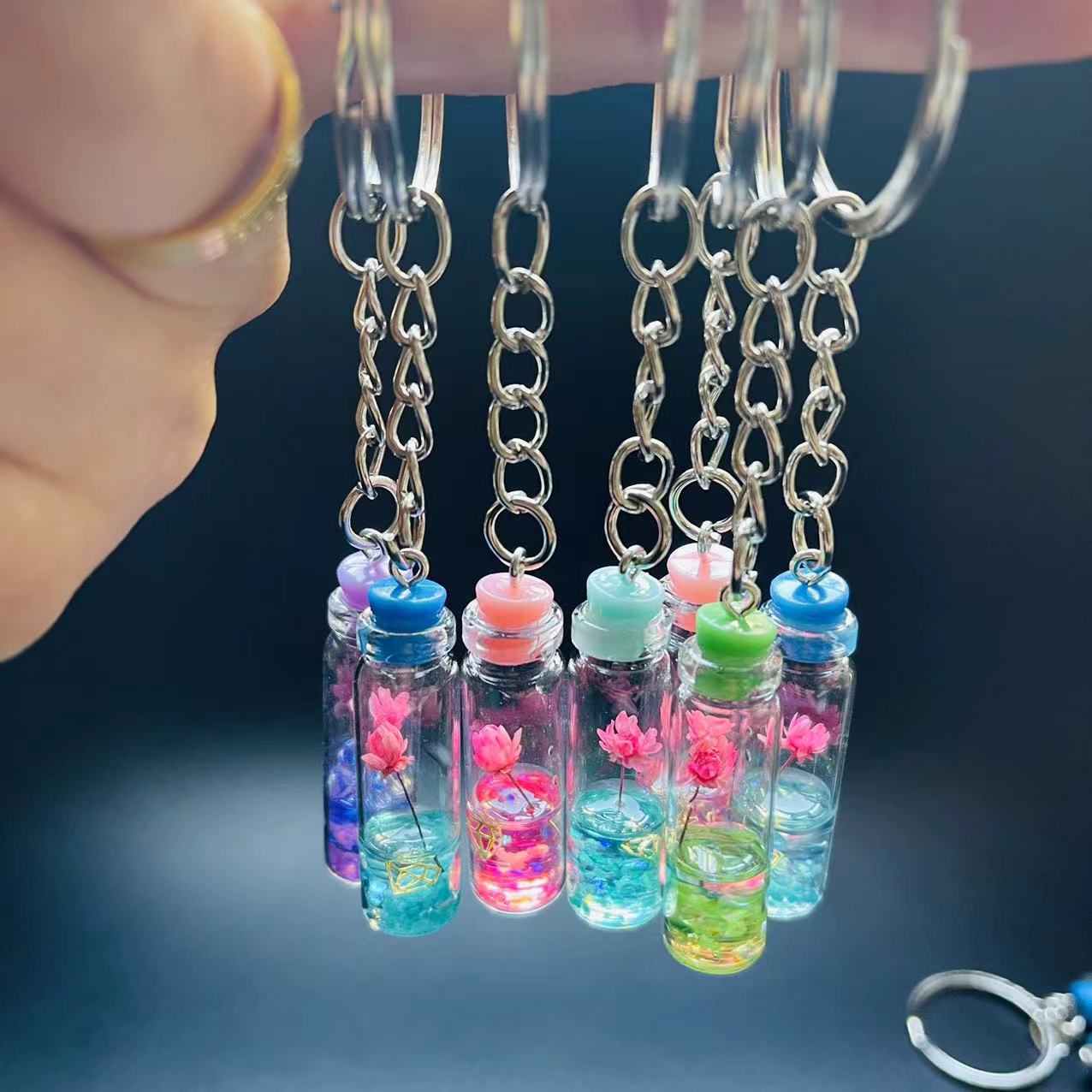 漂流瓶 时尚创意可爱钥匙扣 女学生闺蜜钥匙链 包包挂件生日礼物详情10