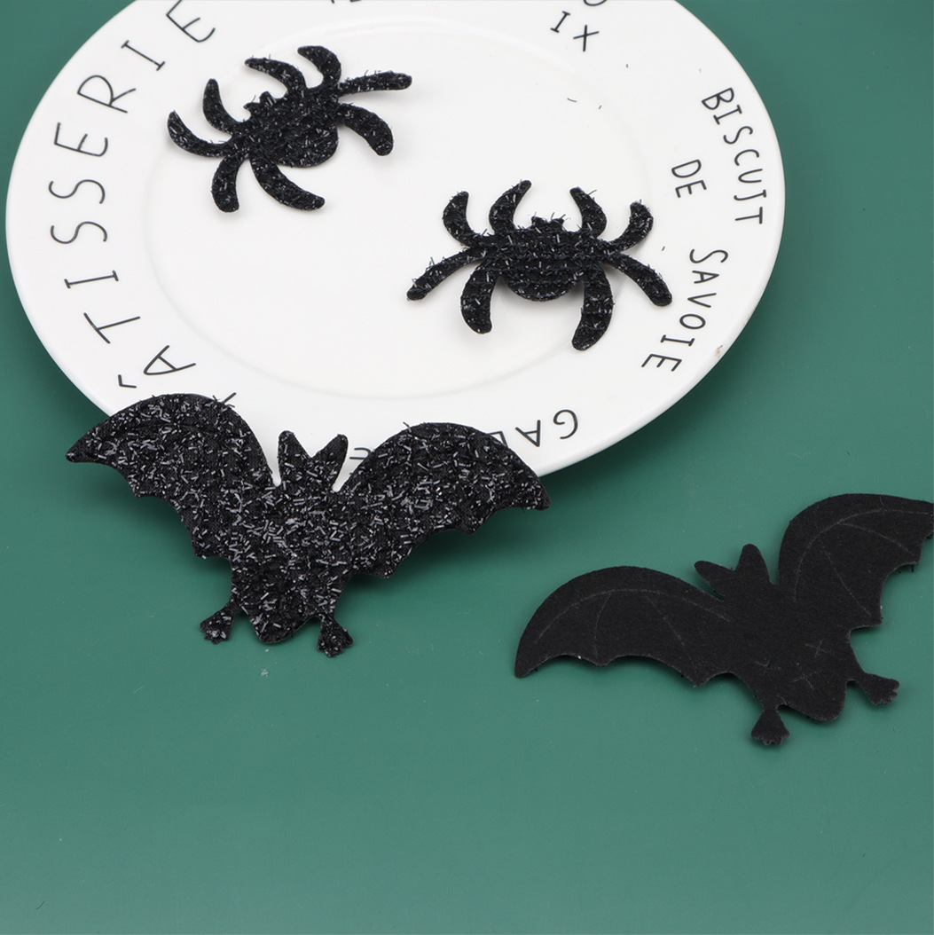 跨境万圣节蝙蝠蜘蛛节日摆件发饰服装帽子道具装饰diy饰品配件详情8