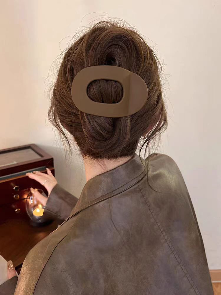 2025 New style elegant duckbill ~ High-end hairpin at the back of the head for women, large shark hairpin grab hairpin pic 4