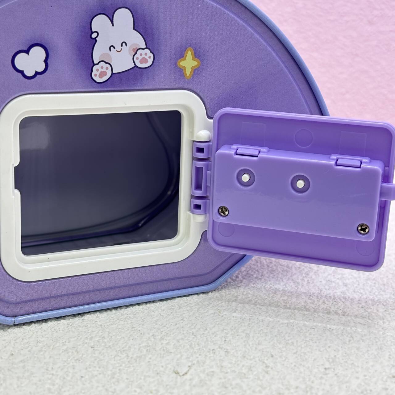 大耳兔密码储钱罐可爱金属创意儿童铁皮带锁存钱罐学生储蓄罐详情11