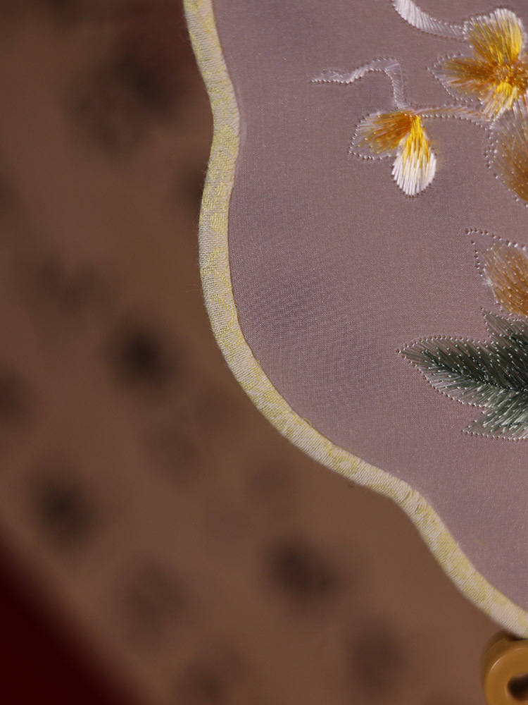 双面刺绣团扇古风扇子圆扇刺绣扇子双面绣团扇苏绣团扇汉服舞蹈扇详情4