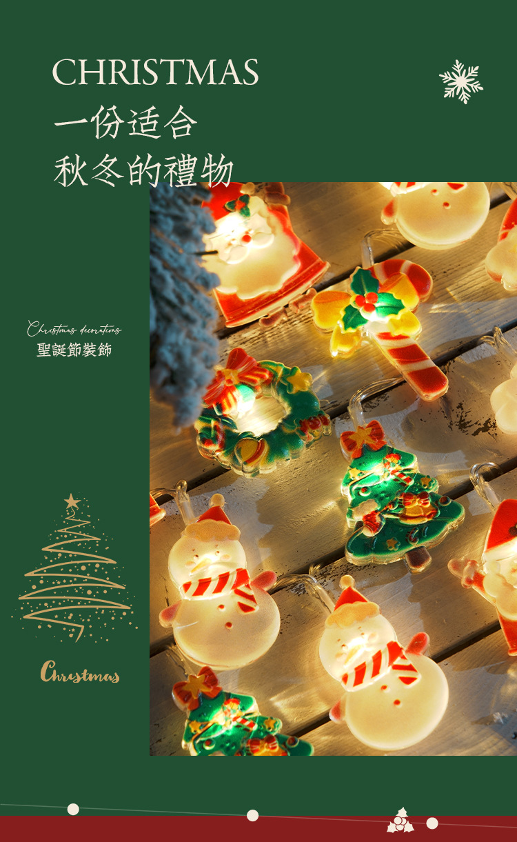 2025 New Christmas colored lights, led light strings, Christmas tree light strips, decorative lights, atmosphere lights, festival lights and hanging lights pic 3