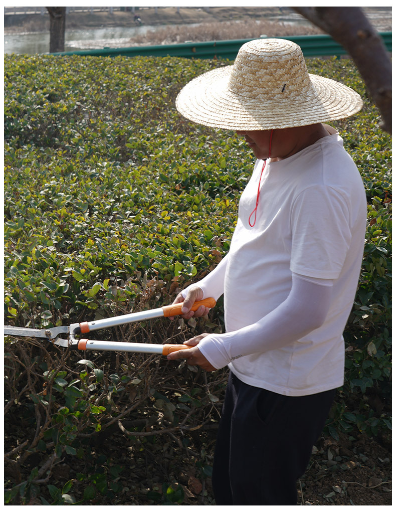 国潮草帽麦秆草编农民大草帽包边遮阳劳保草帽男女夏季大沿帽斗笠厂家详情9