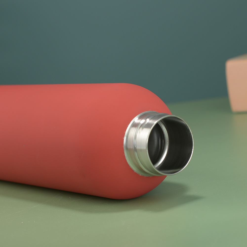 美式橡胶漆小口瓶户外真空户外运动水瓶车载跨境304不锈钢保温杯详情14