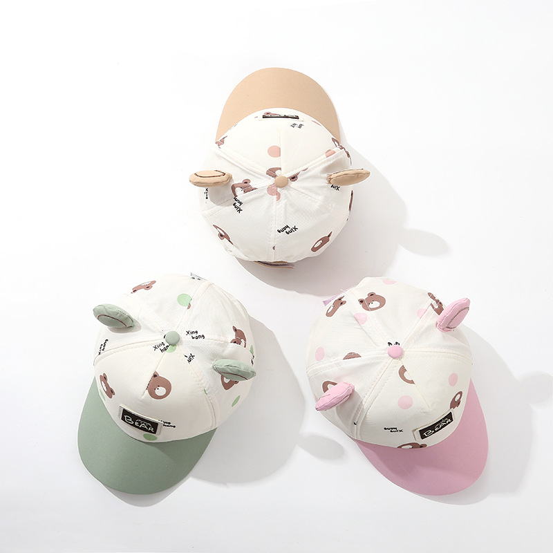 婴儿帽子秋冬可爱超萌韩版洋气男女宝宝鸭舌帽棒球帽百搭小童春秋详情7