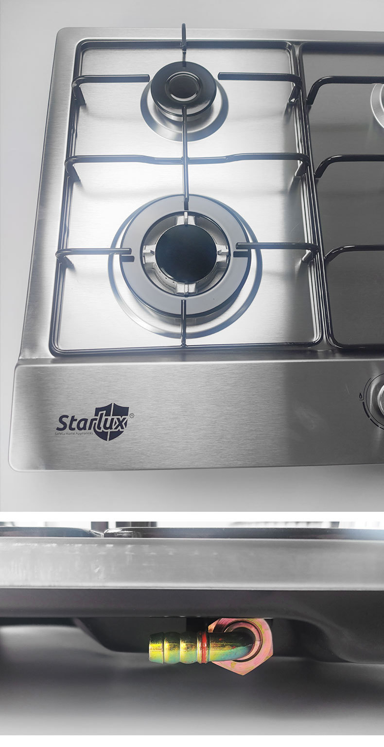 奥风 外贸热销家用燃气灶 不锈钢面板电池打火 Gas Stove 煤气炉详情17