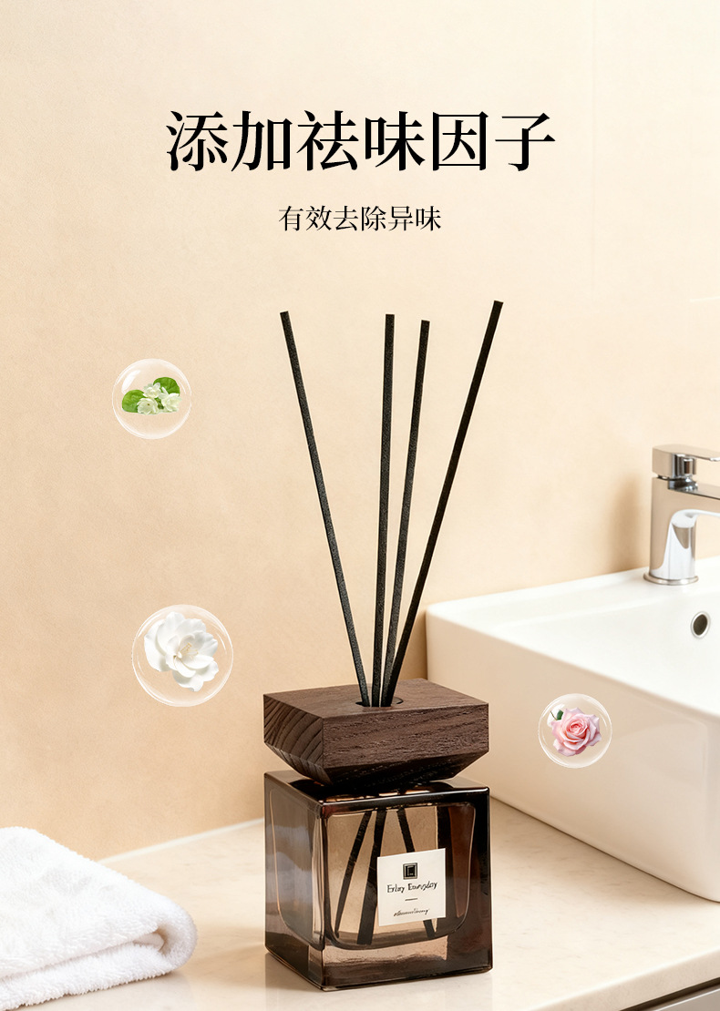 高档无火香薰源头厂家批发香薰精油套装客厅酒店厕所除味一件代发详情3