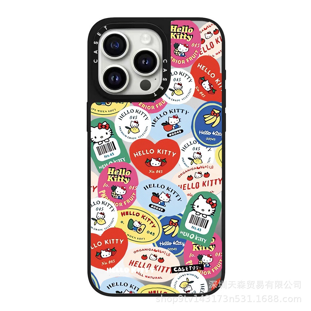 CASETi联名KT猫贴纸适用iphone16pro苹果15Promax手机壳13/12防摔详情12