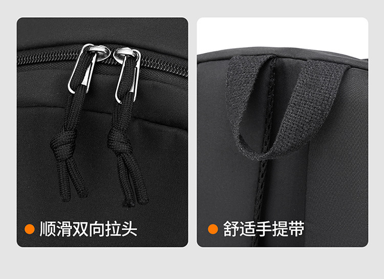 跨境休闲时尚双肩包简约潮流初高中大学生书包大容量户外旅行背包详情18