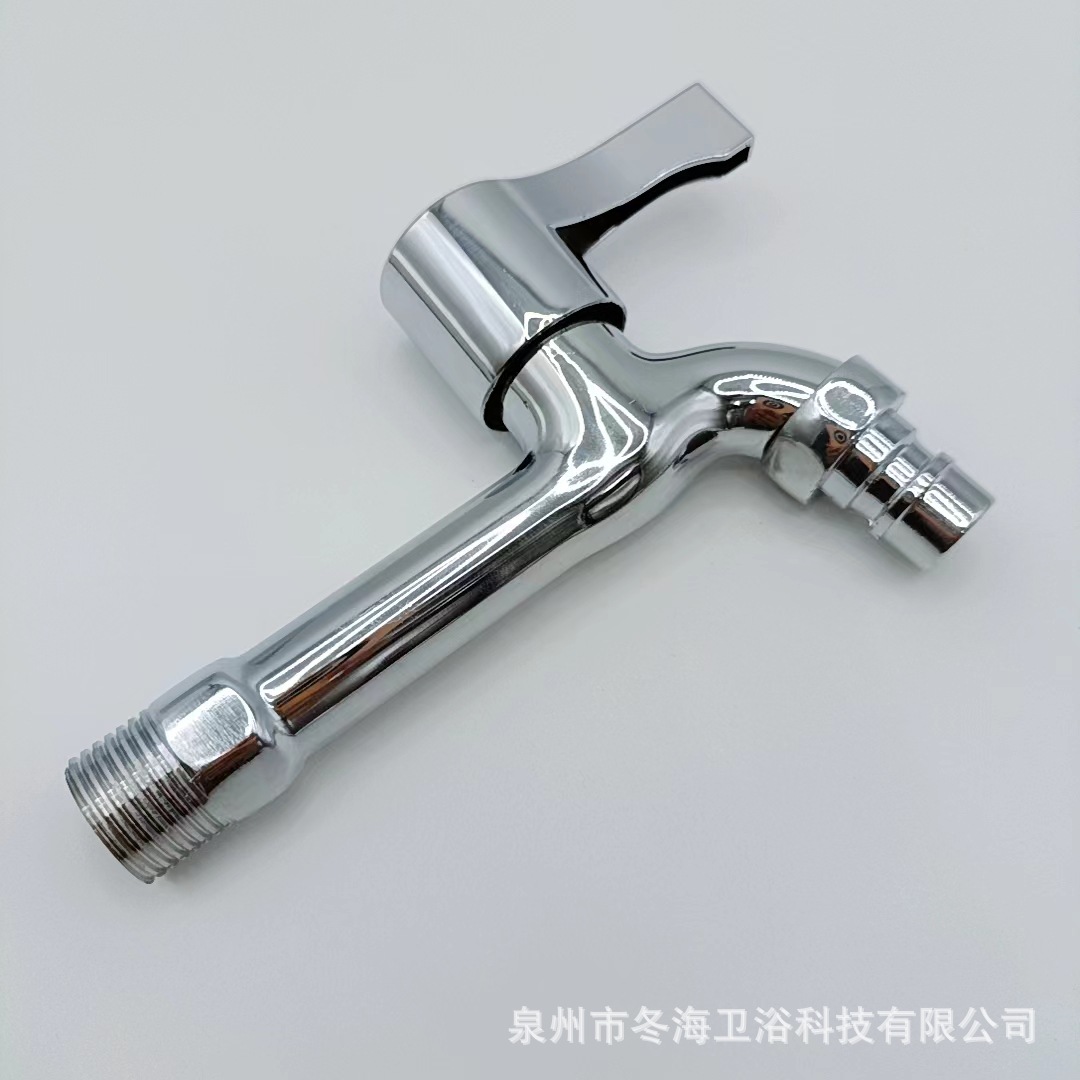 厂家直供外贸跨境款电镀工程款洗手盆拖布池洗衣机快开单冷水龙头详情27