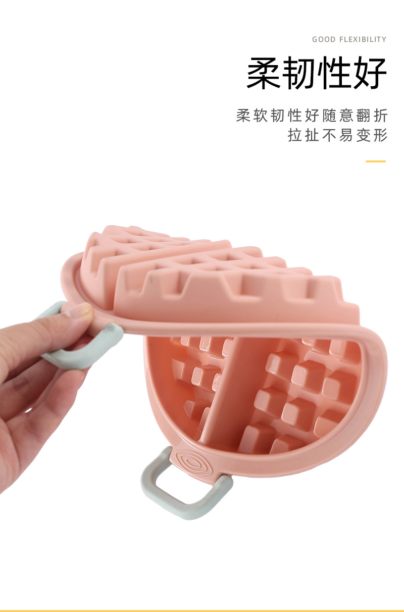 跨境热销硅胶华夫饼烤盘空气炸锅烤箱家用烘焙工具蛋糕模具详情6