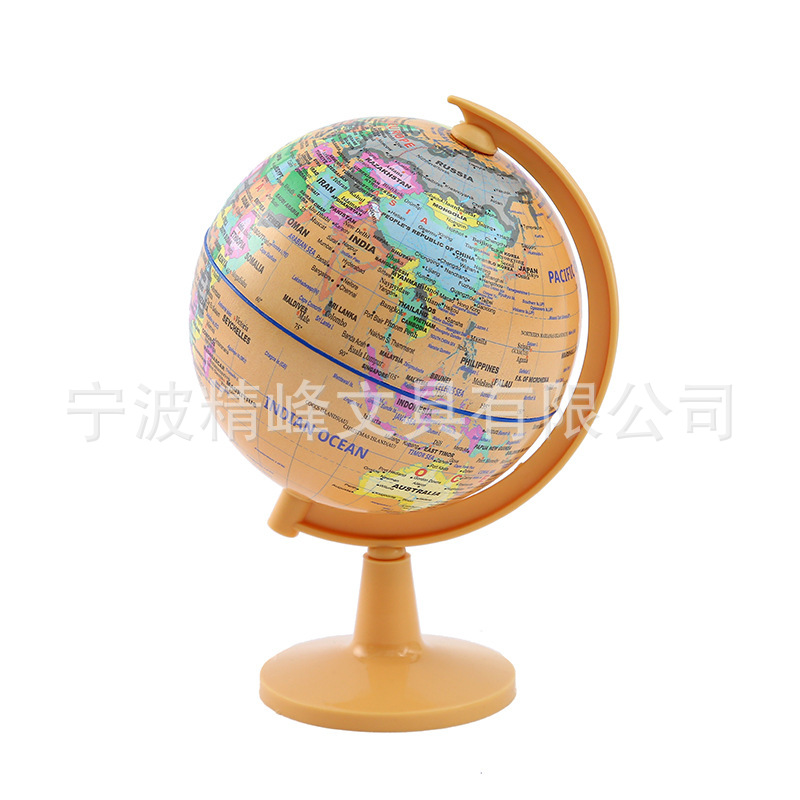 仿古铜色全英文全塑地球仪中学生教学专用地球仪书房摆件地球仪详情6