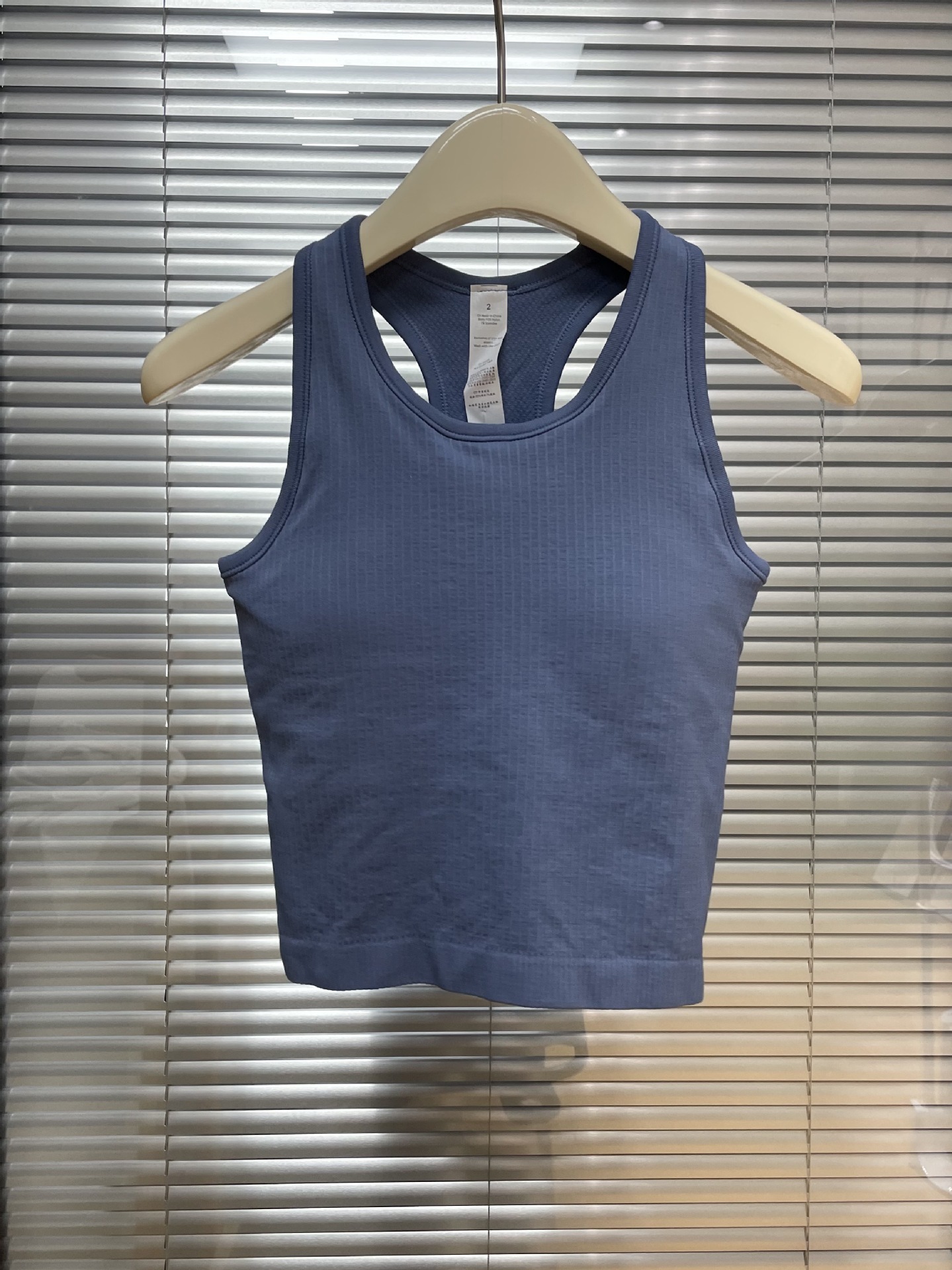Short EBB vest with threaded chest pad, yoga top, breathable running and fitness suit, Pilates detachable for summer pic 31