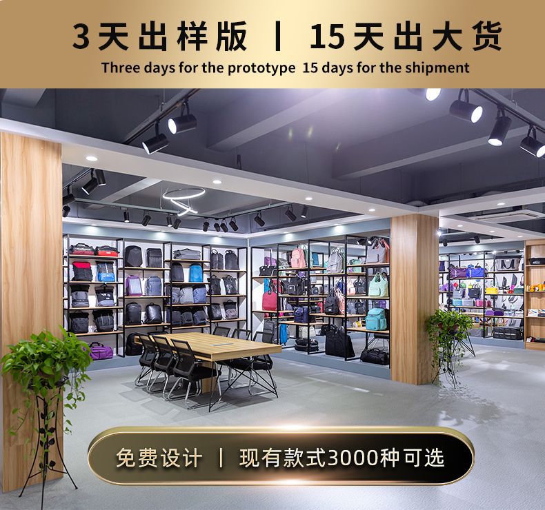 跨境大学高中生双肩包大容量书包商务出差电脑防水休闲男士背包详情3