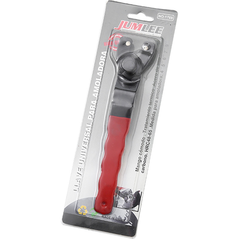 JUMLEE adjustable Angle grinder wrench thickened key Angle grinder wrench Angle grinder disassembly tool pic 5