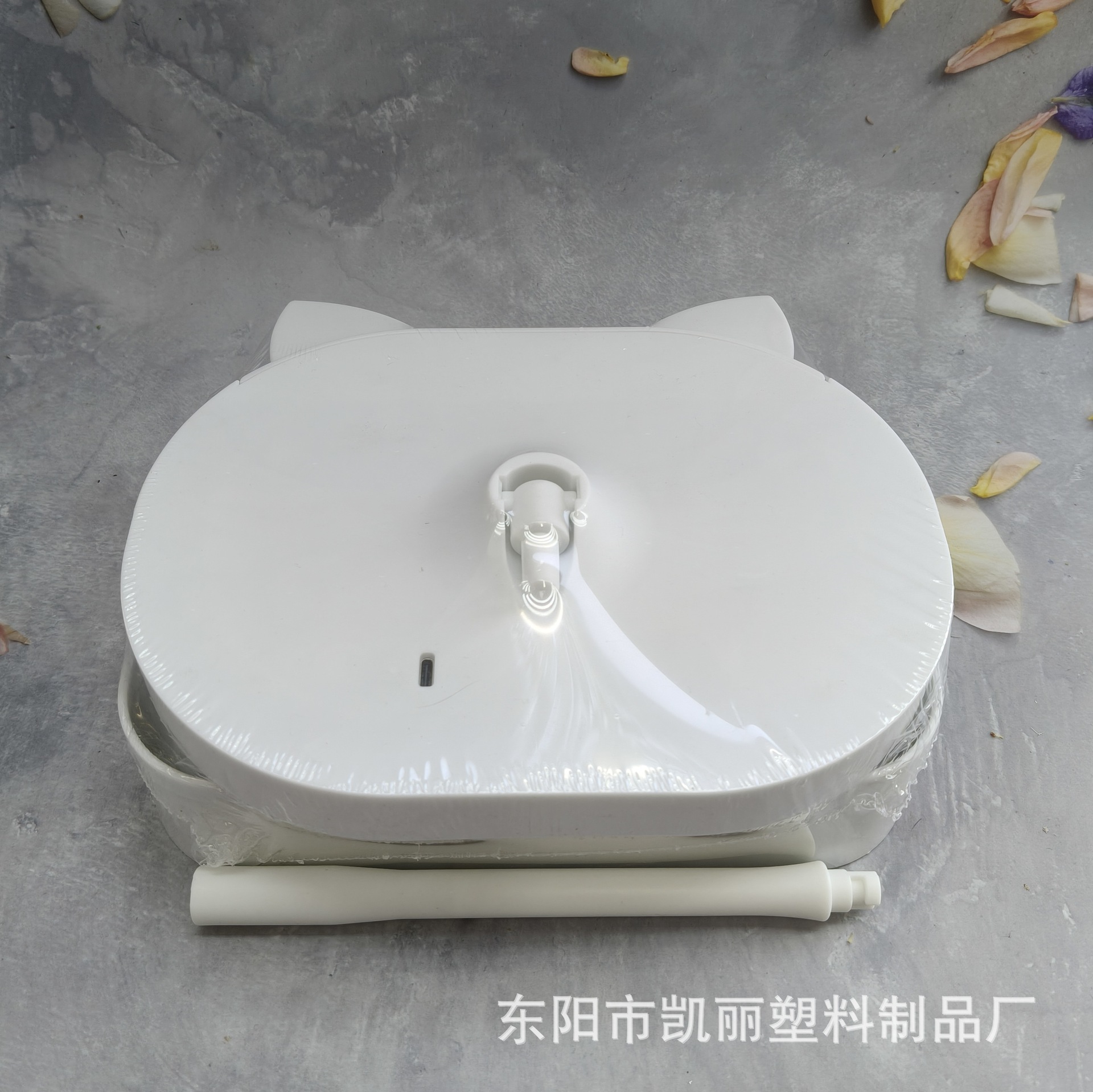 批发折叠镜便携LED随身镜塑料方形圆形塑料收纳灯镜三色灯镜子详情29