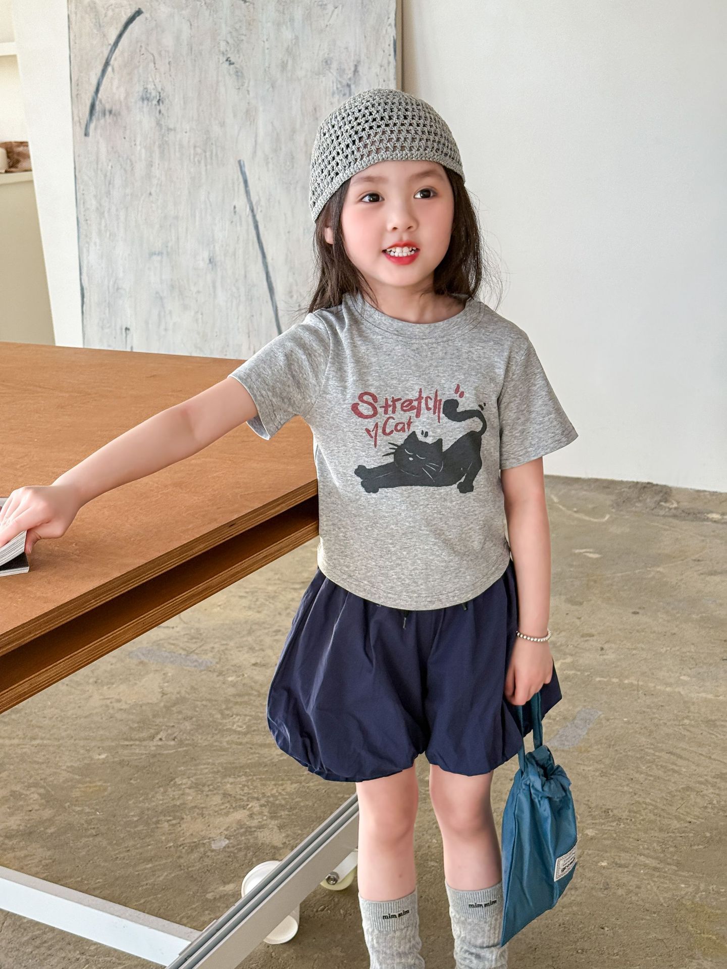 Vimmu niños niñas summer suit 2025 nuevos modelos slim niños korean camisetas bractepantalones categoría a mujer ropa bebé pic 28