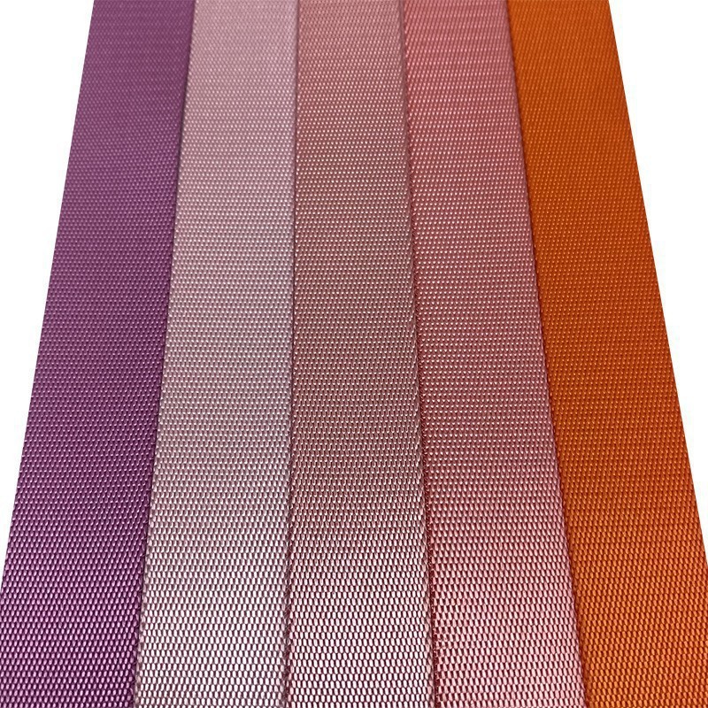 厂家直销 仿尼龙织带 密纹 美国纹 人字纹 安全带 宠物带 涤纶带详情4