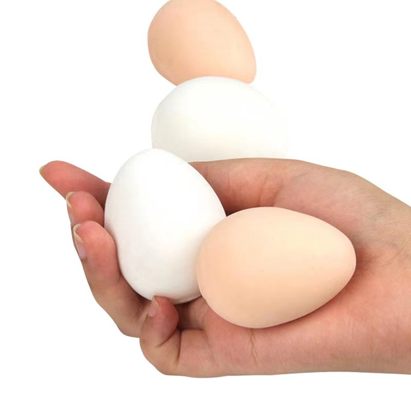 仿真鸡蛋捏捏乐发泄球减压玩具TPR慢回弹整蛊批发蛋宝宝减压神器详情5