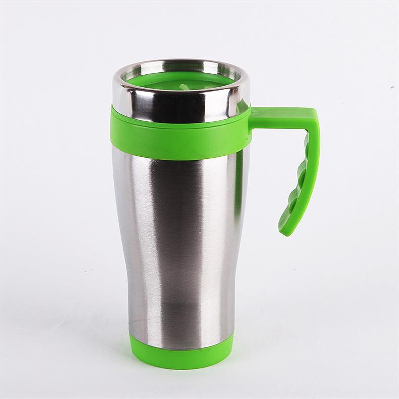 Foreign trade stainless steel double-layer 304 insulated cup, portable thickened coffee cup, car cup, large capacity with heat preservation pic 14