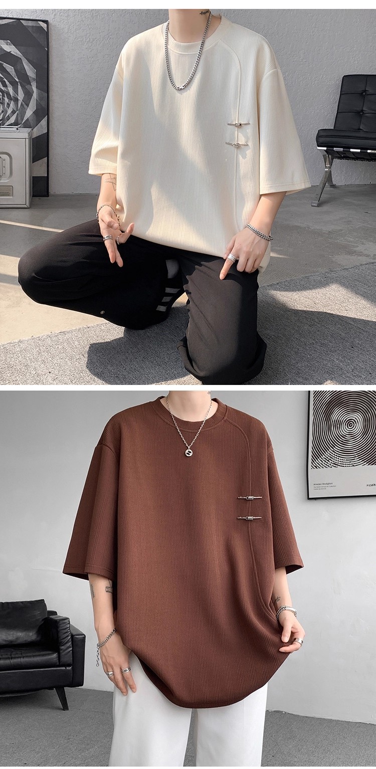 Customized Chinese-style ice silk jacquard short-sleeved super factory in Kingston, SAN Jose, Port of Spain, based on your provided samples pic 3