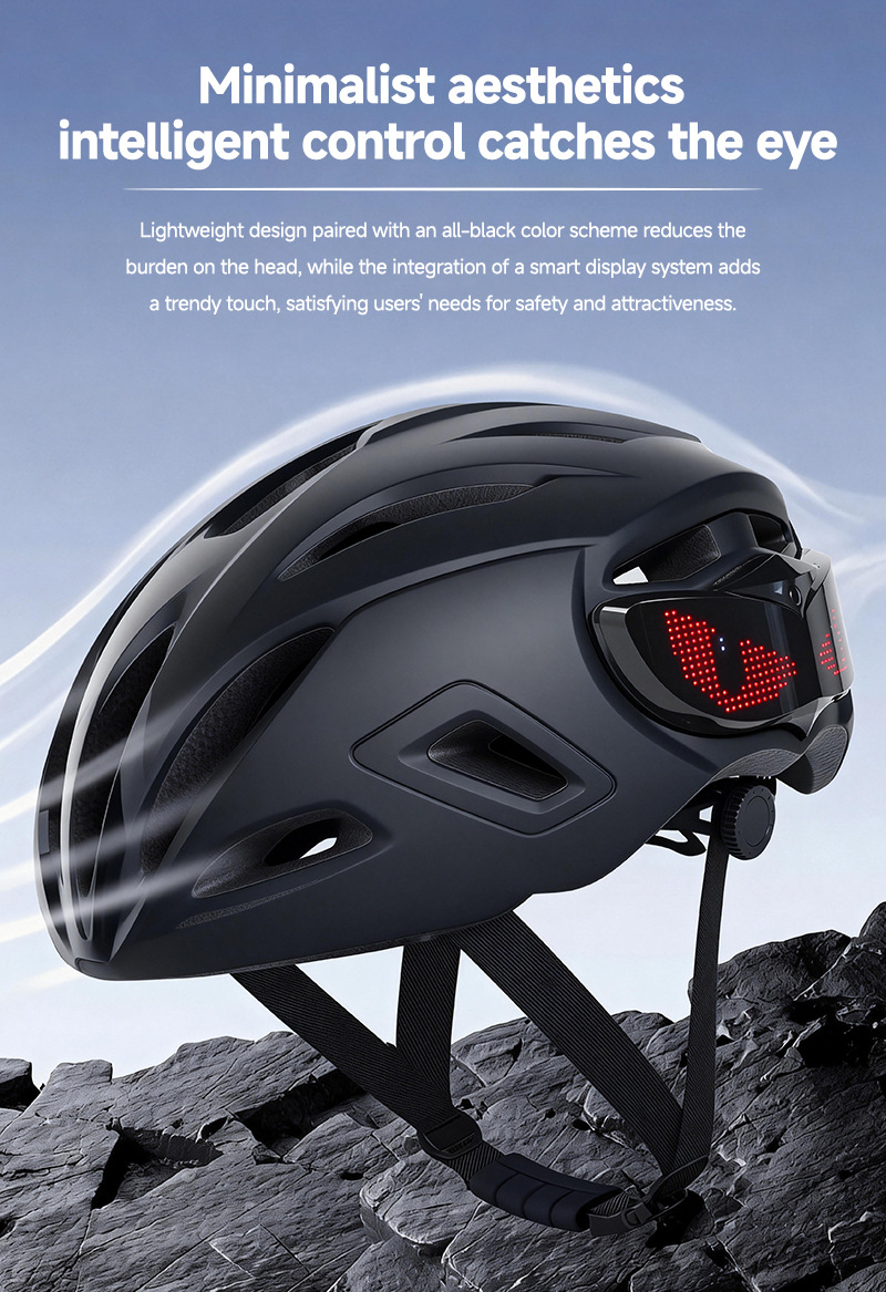 Cross-border new product LED bicycle helmet for women and men, summer sun protection, electric bike safety helmet, half helmet manufacturer pic 2