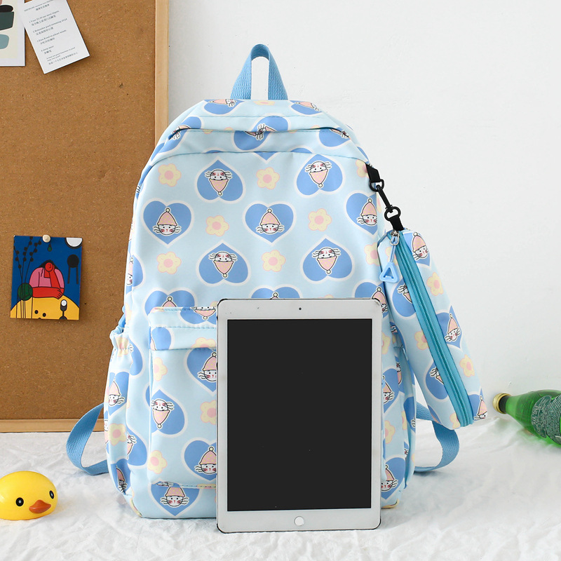 Fábrica nueva escuela primaria mochila escolar niños niñas 1-6 grado dulce lindo ligero casual mochila al por mayor pic 13