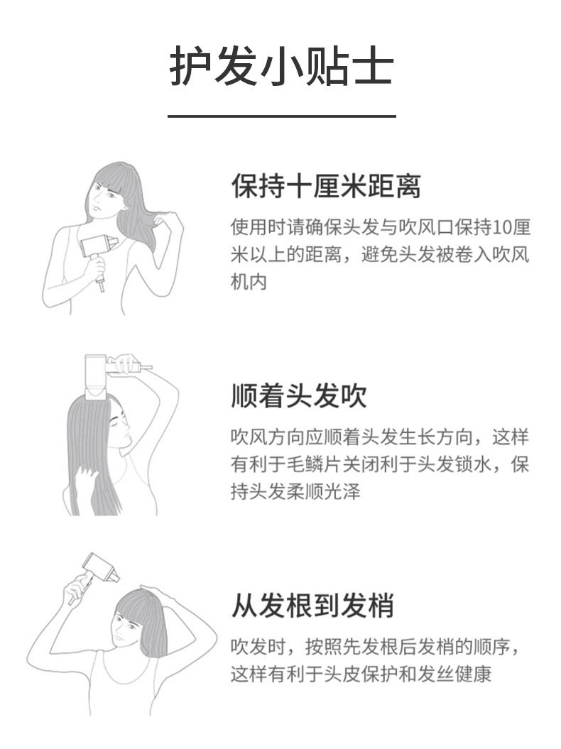 Youshi hair dryer, home dormitory blue Light negative ion Hair dryer, High-power hair care, quick-drying, internet-famous electric hair dryer pic 20