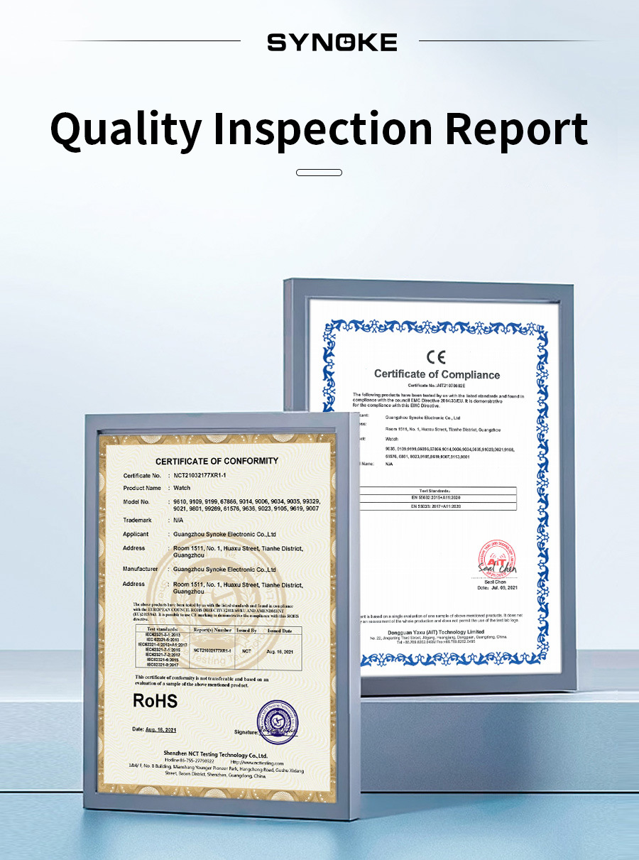 厂货SYNOKE轻薄方形经典学生手表电子表夜光防水运动男士小方块手详情31