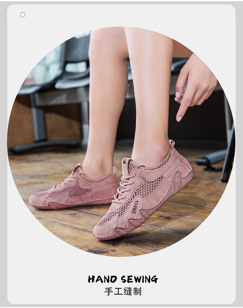 跨境爆款亚马逊大码女鞋户外休闲鞋夏季透气网面鞋运动鞋子跑步鞋详情2