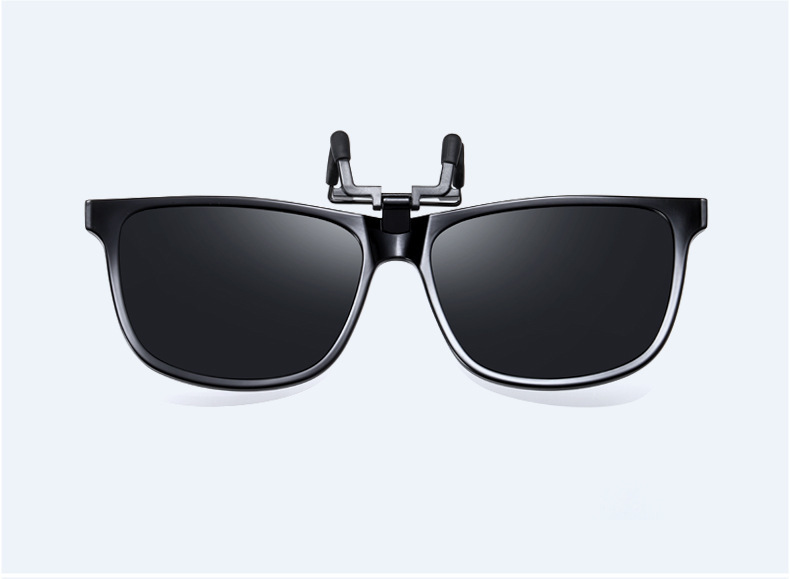 偏光太阳镜夹片翻式夹片 近视驾驶墨镜TR90男女夜视镜片 3019详情10