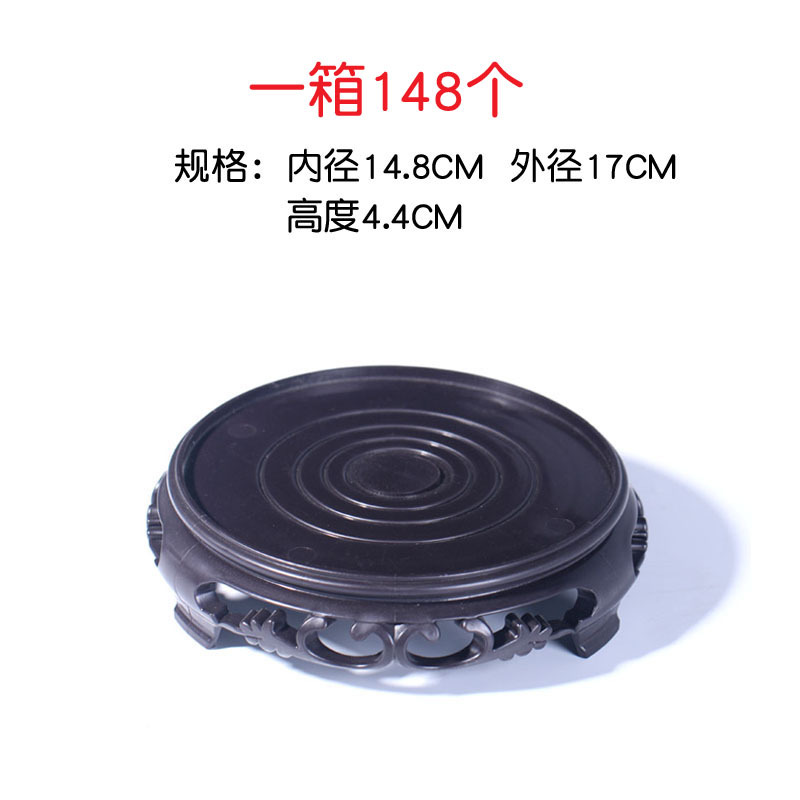 The base of the flowerpot is an antique round, rectangular, square bonsai, square fish tank, potted plant display, bracket, and plastic tray for succulents pic 15