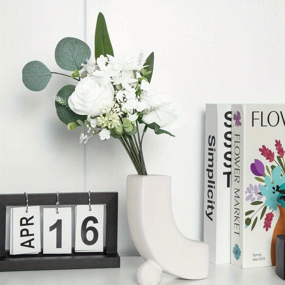 跨境热卖仿真满天星假花仿真花路引拍照道具摆件婚礼婚庆装饰布置详情8