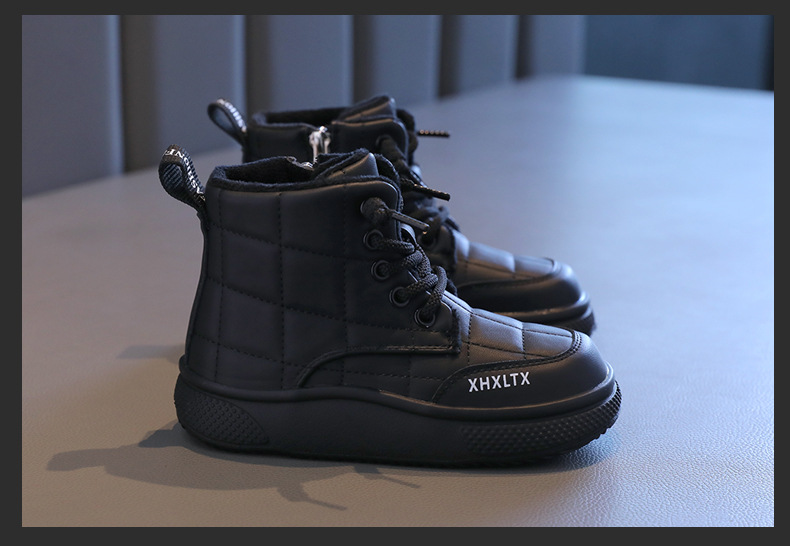 童鞋儿童棉鞋2024秋冬新款软底棉靴女童加绒面包鞋洋气保暖短靴子详情11