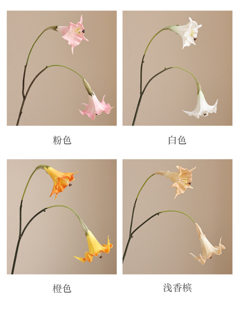 新款PU手感仿真曼陀罗婚礼挂壁垂吊绿植装饰批发宠物园艺花盆容器详情16